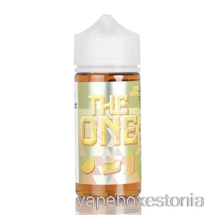 Vape Box Estonia Lemon - The One E-liquid - Habe Vape Co - 100ml 0mg